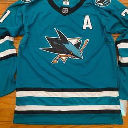 San Jose Sharks Celebrini Men Hockey Jersey