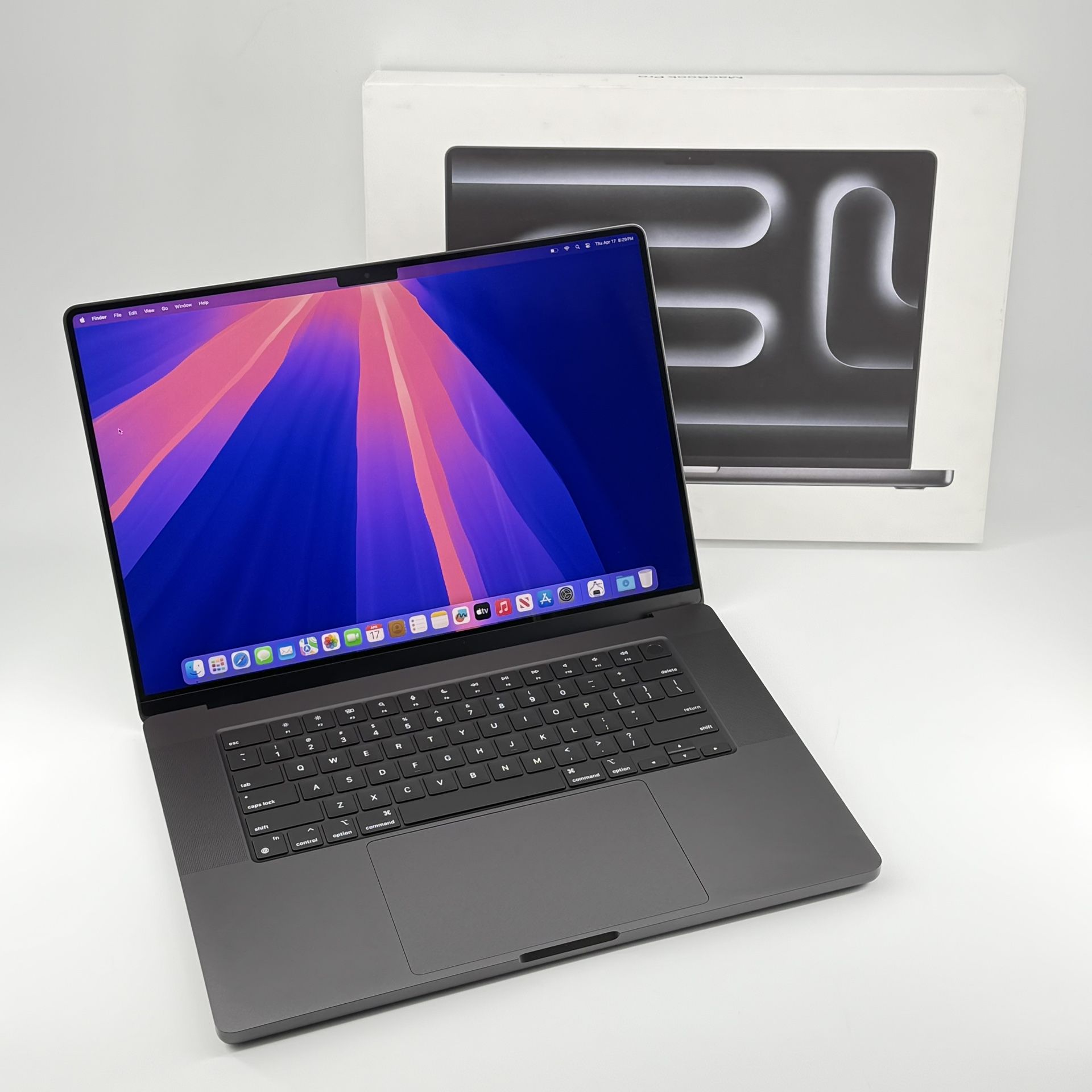 2024 MacBook Pro 16” M4 Pro 512GB SSD 24GB RAM Space Black (14-core / 20-core)