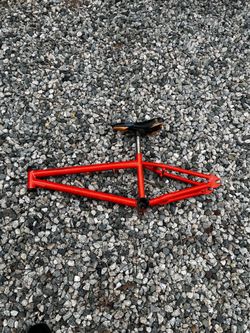 Vintage BMX bike frame