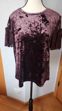 Valvet Burgandy Shirt XL