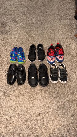 Toddler Boys Shoe Bundle – 6 Pairs