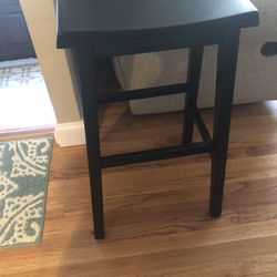 Black Bar Stool 