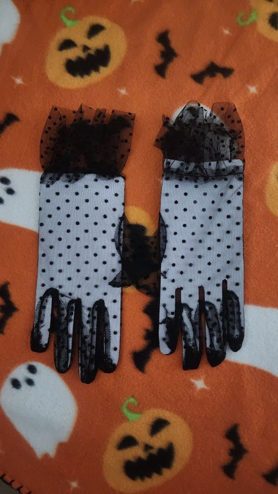 Perfect For Dia De Los Muertos Catrinas Fancy Gloves 