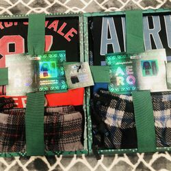 Aeropostale Fleece Pj Pant, Long Sleeve And Boxer Brief