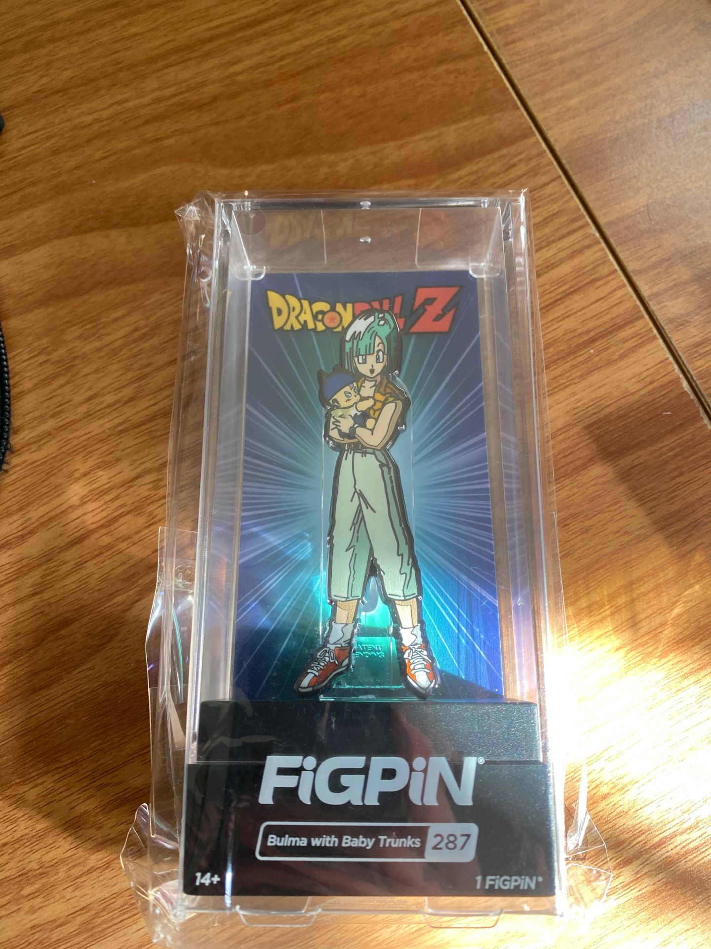 Nycc 2019 figpin Bulma with baby trunks exclusive dragonball z