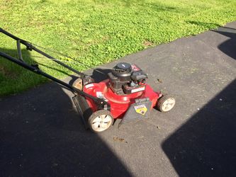 Push gas lawnmower