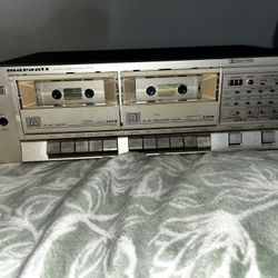 Marantz Stereo SD-156 Dual Cassette Deck!