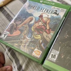 World Seeker, Code Vein. Separate $20 Each Together $35