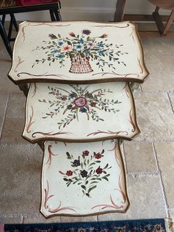 Italian Florentine Nesting Tables