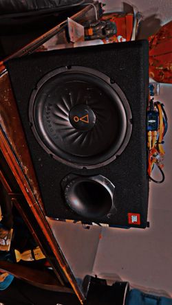JBL 12’ Subwoofer With built in Amp