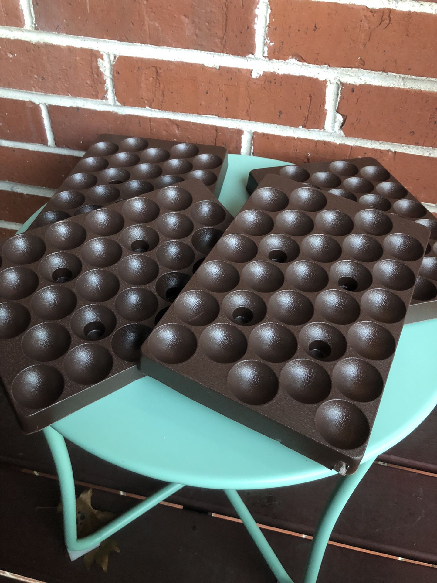 4 Chocolate Molds 