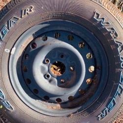 New Tire And Wheel