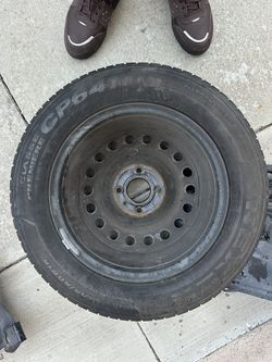 Tire And Rim 205/60 R15. 15Inch rim