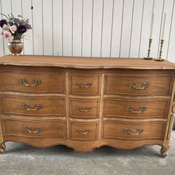 French Provincial Dresser Wood