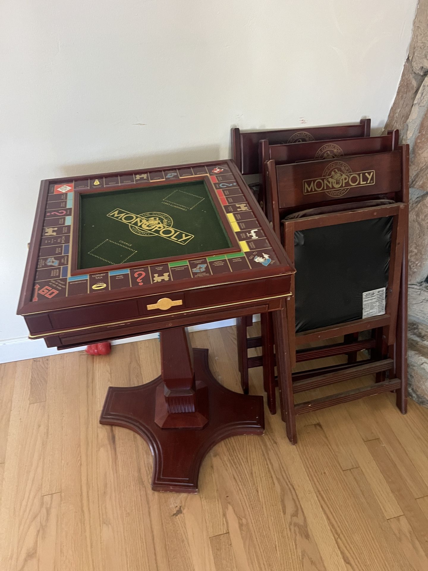Monopoly Table With Chairs