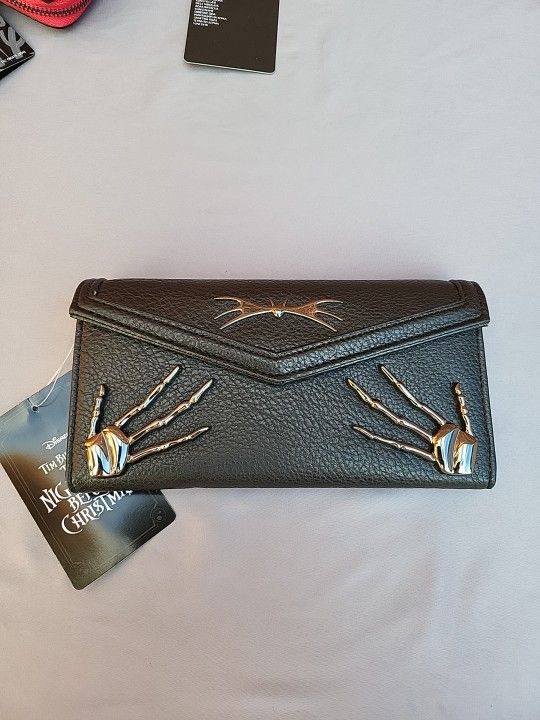 Our Universe Disney Nightmare Before Christmas Jack Skellington Hands Wallet NWT