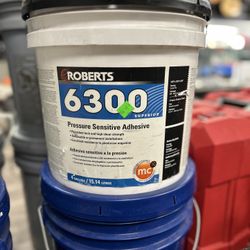 Robert’s 6300 Pressure Sensitive Adhesive 