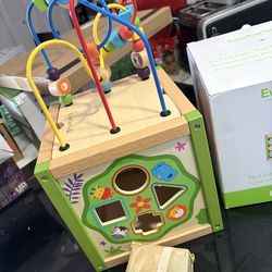 EVEREARTH new wooden art Q activity center