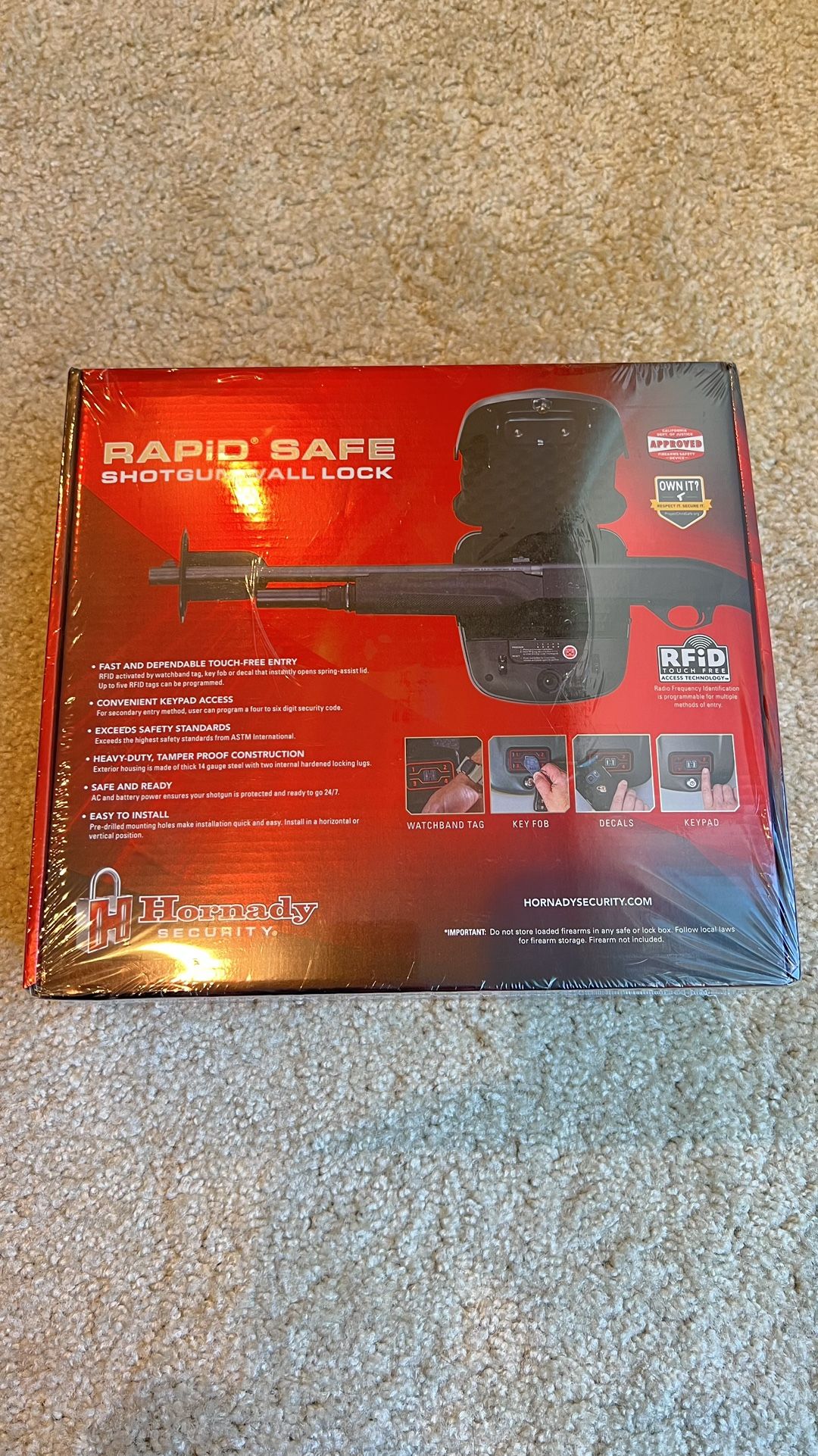 Hornady Rapid Safe Shotgun Wall Mount 