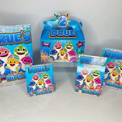 Baby Shark Party favors 