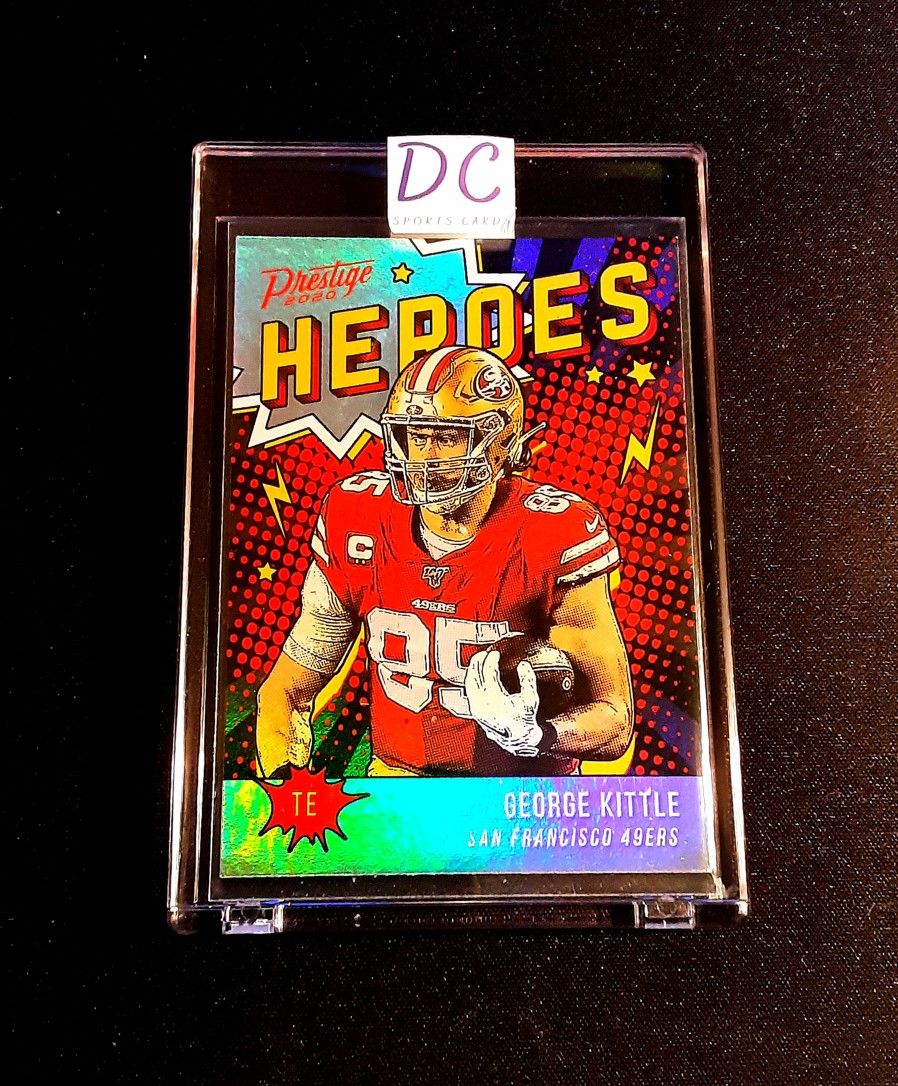 George Kittle 2020 Prestige Heroes Refractor San Francisco 49ers NFL