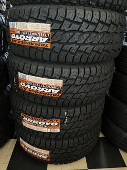 Vendo 285/70/R17 las 4 llanta nuevas Arroyo por $580