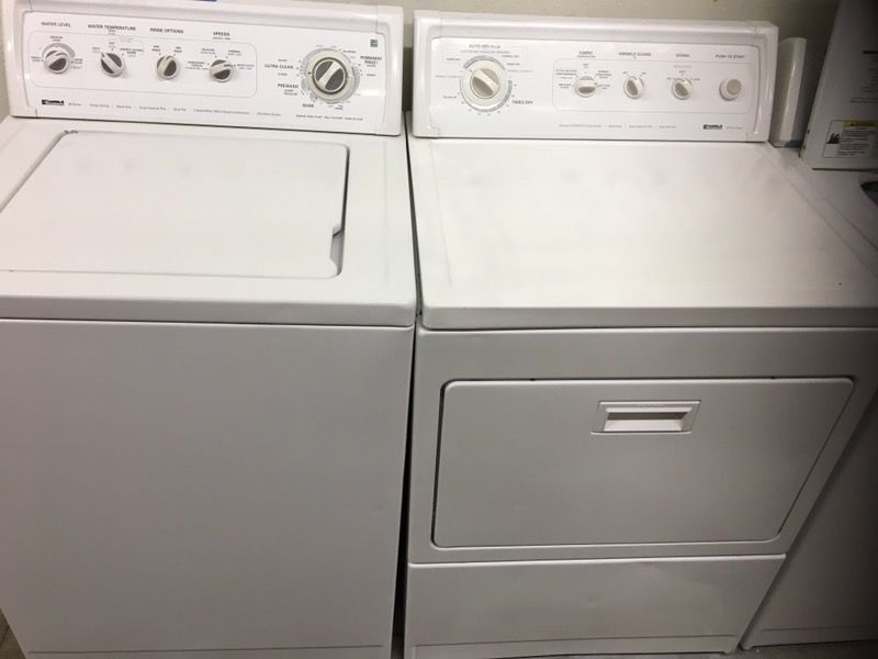 Kenmore 80 series washer and electric dryer