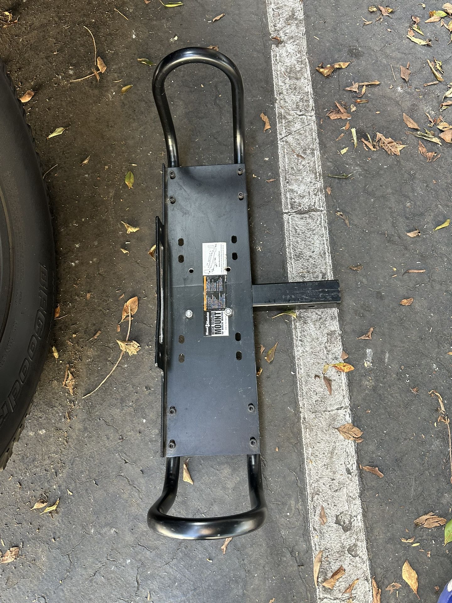 Master Hitch Receiver Winch Mount