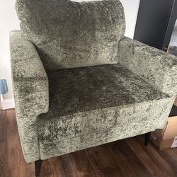 Brand New Oversized Green Chair
