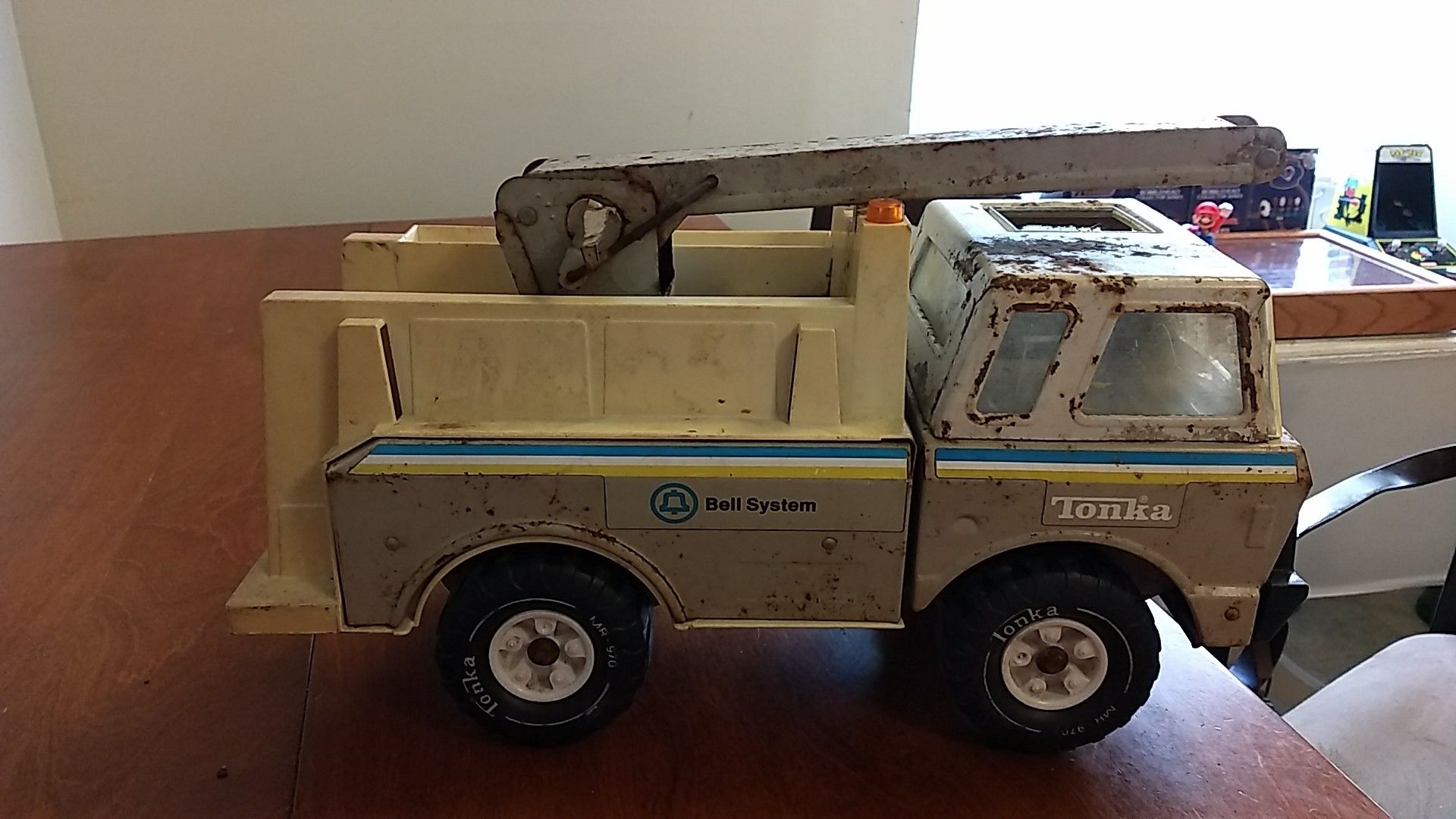 Old vintage Southwestern Bell Tonka truck
