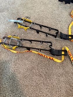 Grivel Rambo rigid mono point ice climbing crampons
