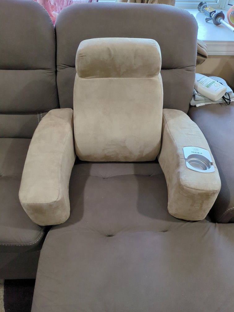 HoMedics Backrest Lounger w/cupholder