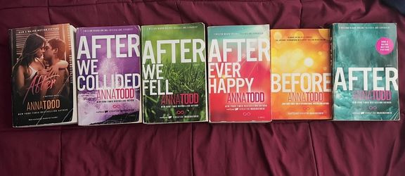 Anna Todd After Series 6 Book Set