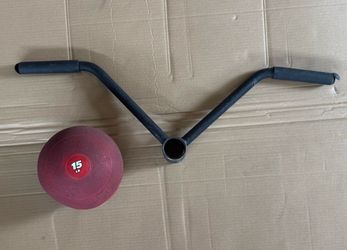 Crossfit Rogue Straight Handle for Workout Exercise - Home Gym - used