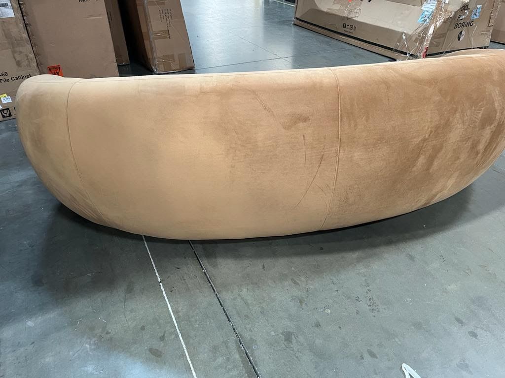Warehouse Sale! Kendall Cognac Velvet Sofa for Sale in Ontario, CA OfferUp