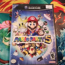 Gamecube MARIO PARTY 5 C.I.B $80