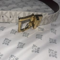 Michael Kors Reversible Belt NWT 