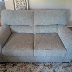 Grey Loveseat 