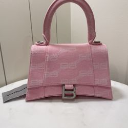 Balenciaga pink bag 