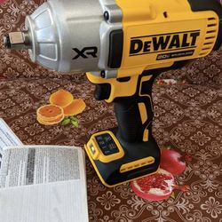 DEWALT 
20-VOLT MAX XR LITHIUM ION BRUSHLESS CORDLESS  1/2 IN. HIGH TORQUE IMPACT WRENCH  (TOOL-ONLY)