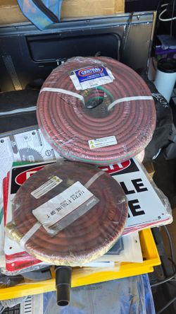 Gas welding hoses 50 and 12.5'