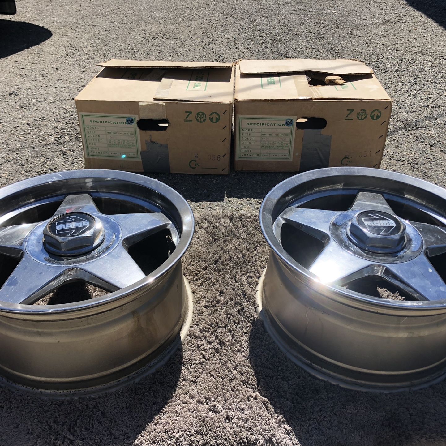 Super Rare 15” MOMO Racing Rims (pair Only) for Sale in San Gabriel, CA ...