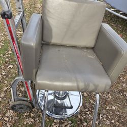 Barber Chair You just need a clean They were in storage for a while