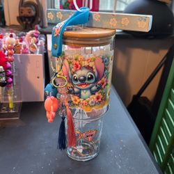 Beautiful glass Tumblr keychain