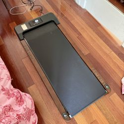 Maksone Under Desk Treadmill, Wood Electric Treadmill with Remote Control