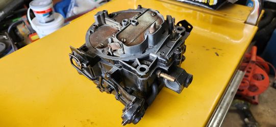Rochester 4bbl marine carburetor