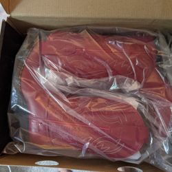 Old West Size 13 Red Leather Boots !!Brand New!!