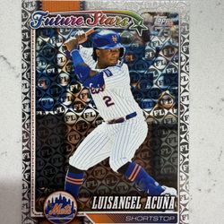 2026 Topps Series 1 Spring Training Parallel #275 Luis Angel Acuna Mets SP