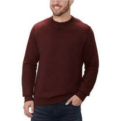 G.H.Bass Men Crew Sweatshirt  Maroon Color