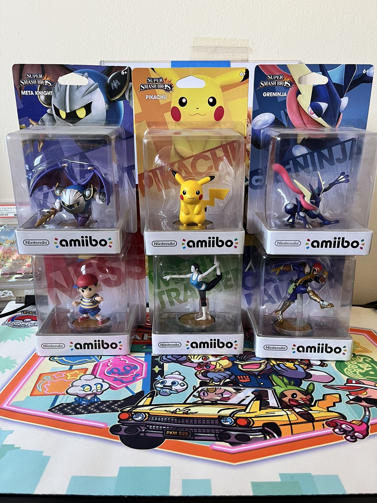 Nintendo Super Smash Bros. Amiibo Lot NIB Unopened 